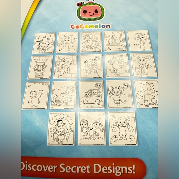 2 Crayola CoComelon Color Wonder Mess Free 18 pages coloring Book & 5 Markers - Picture 2 of 4